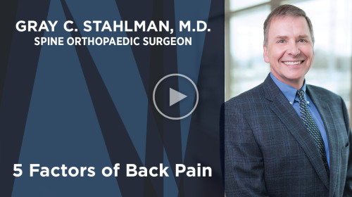Dr. Gray on Back Pain