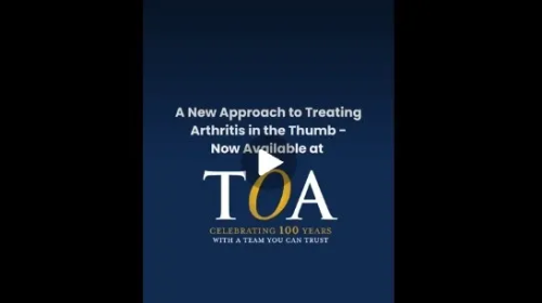 TOA YouTube Video Short Thumbnail Arthritis