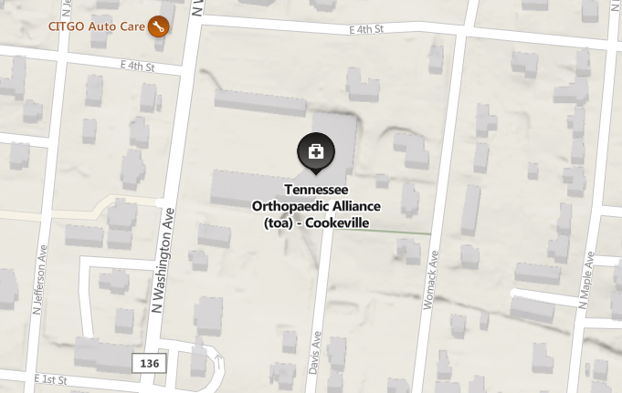 Cookeville Map