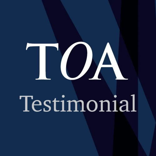 Highly Recommend Nutrition at TOA