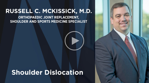 Dr. Russell C. McKissick on Dislocated Shoulders