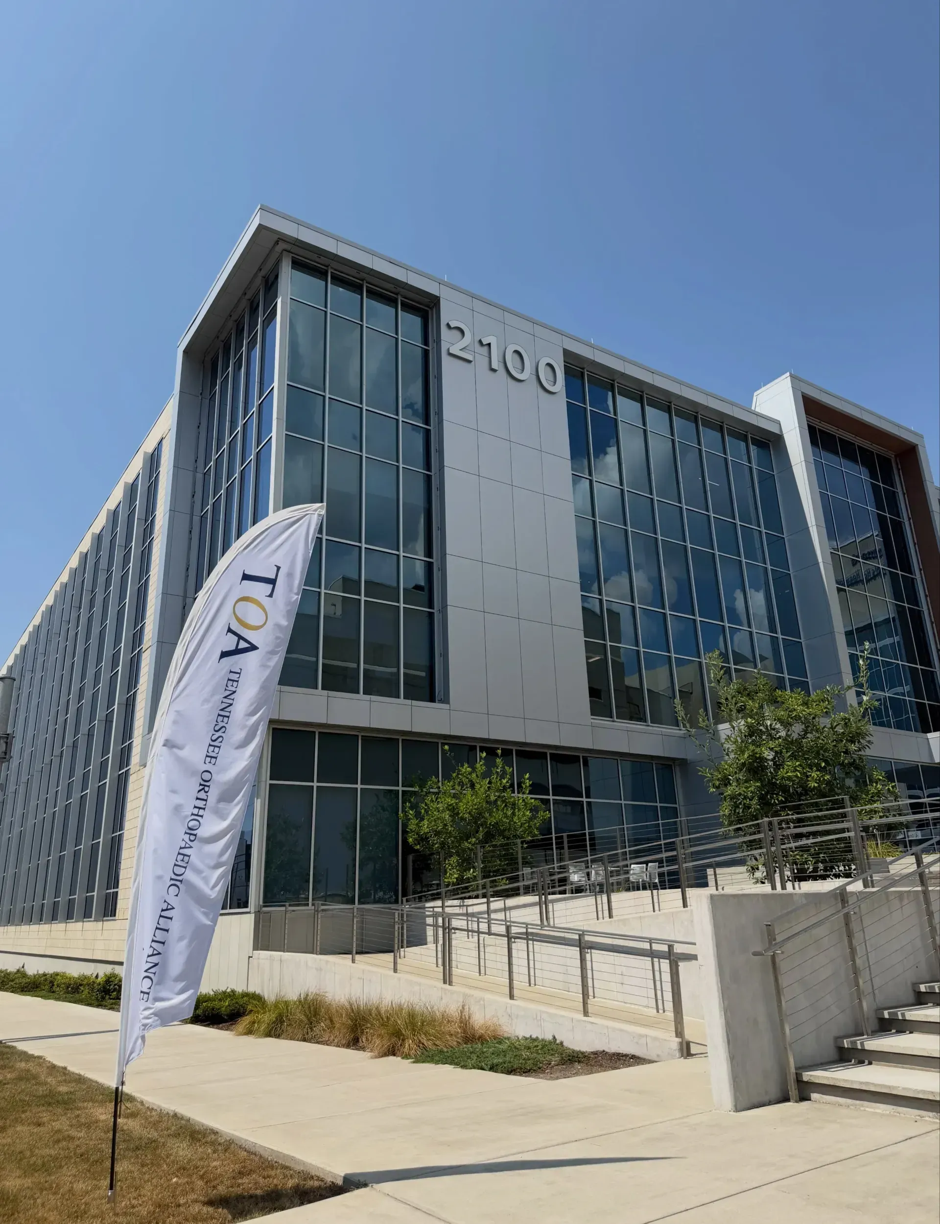 TOA Nashville office exterior, featured on the Church Street location page