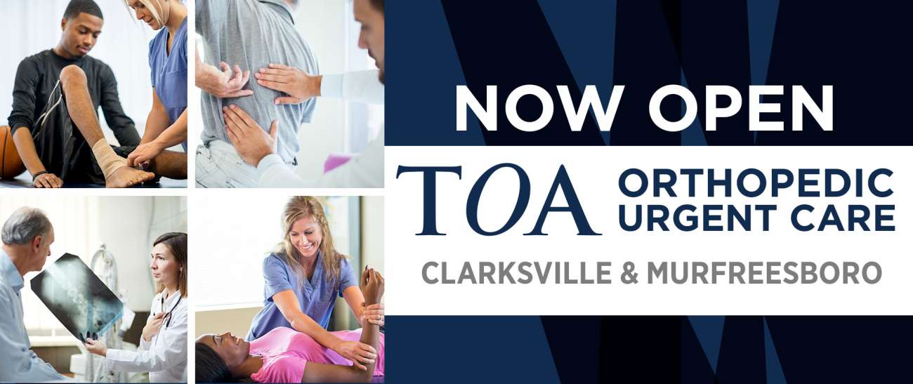 Orthopedic Surgery, Sports and Urgent Care Tennessee Orthopaedic Alliance