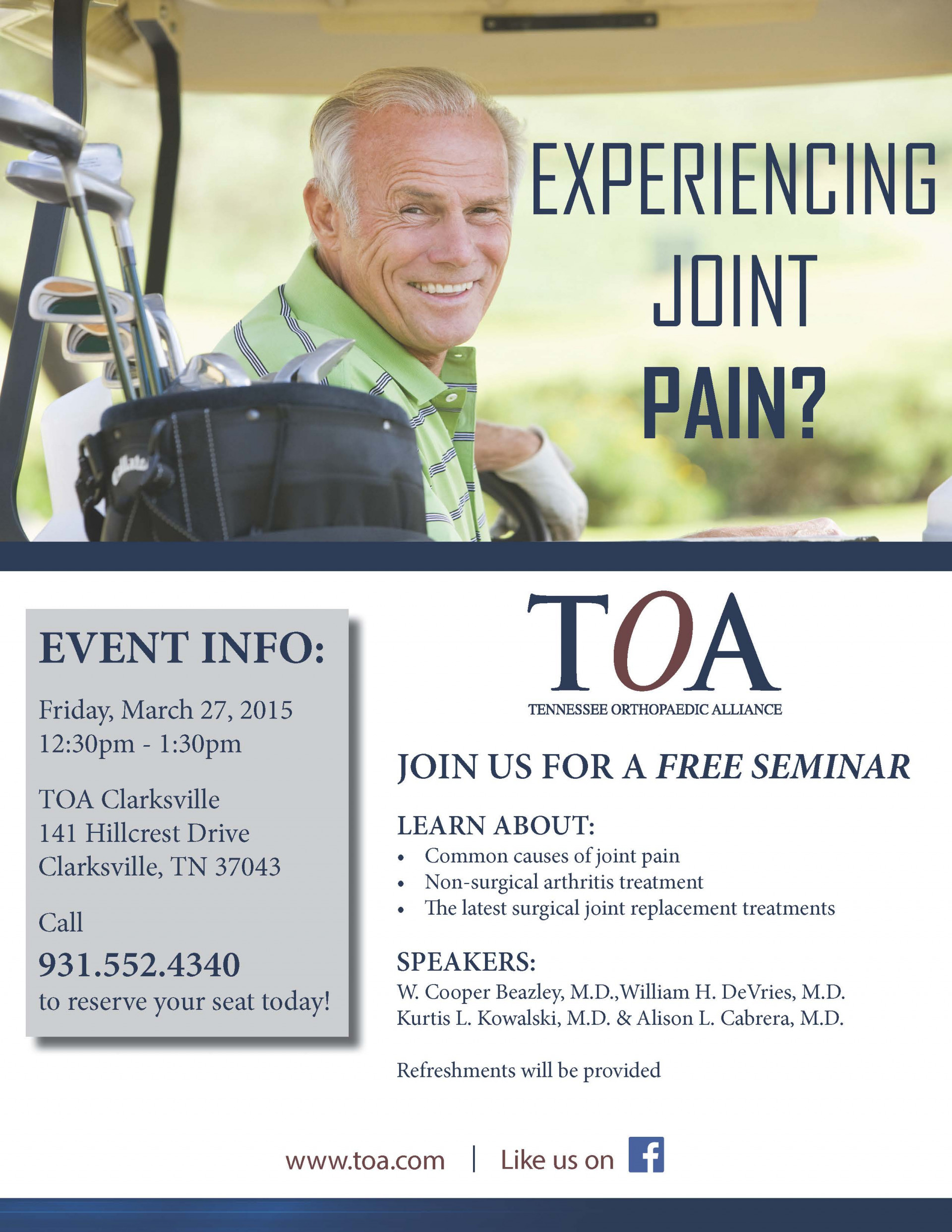 Joint Replacement Seminar