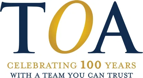 TOA 100 Years Logo
