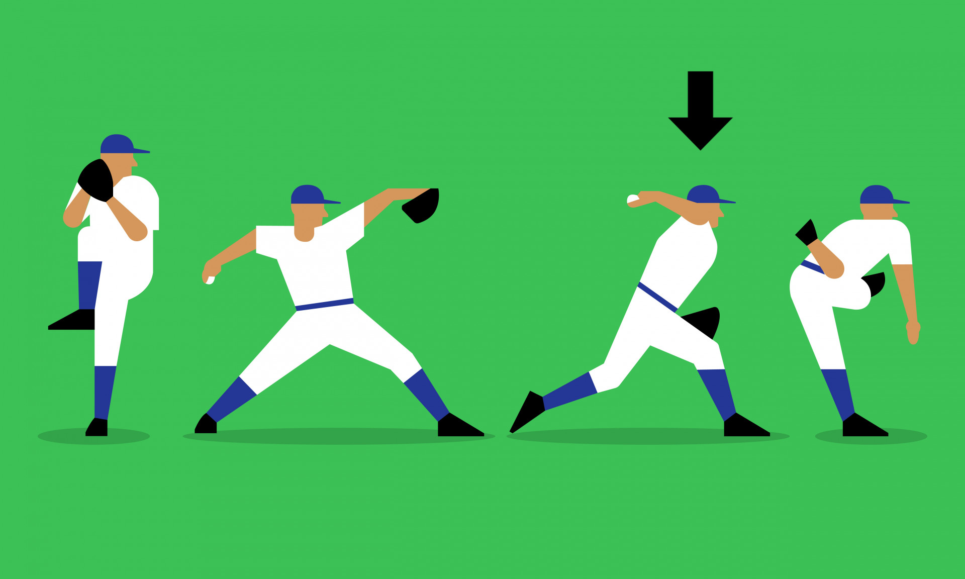 Throwing Diagram for Softball