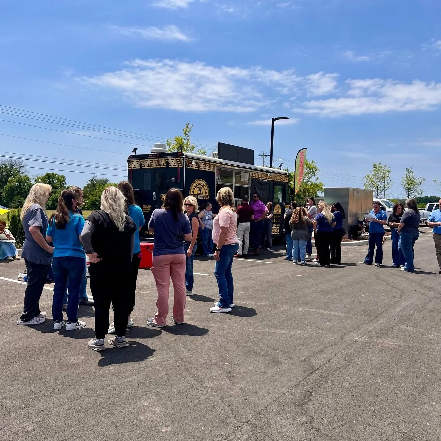 TOA Spring Hill opening event food truck